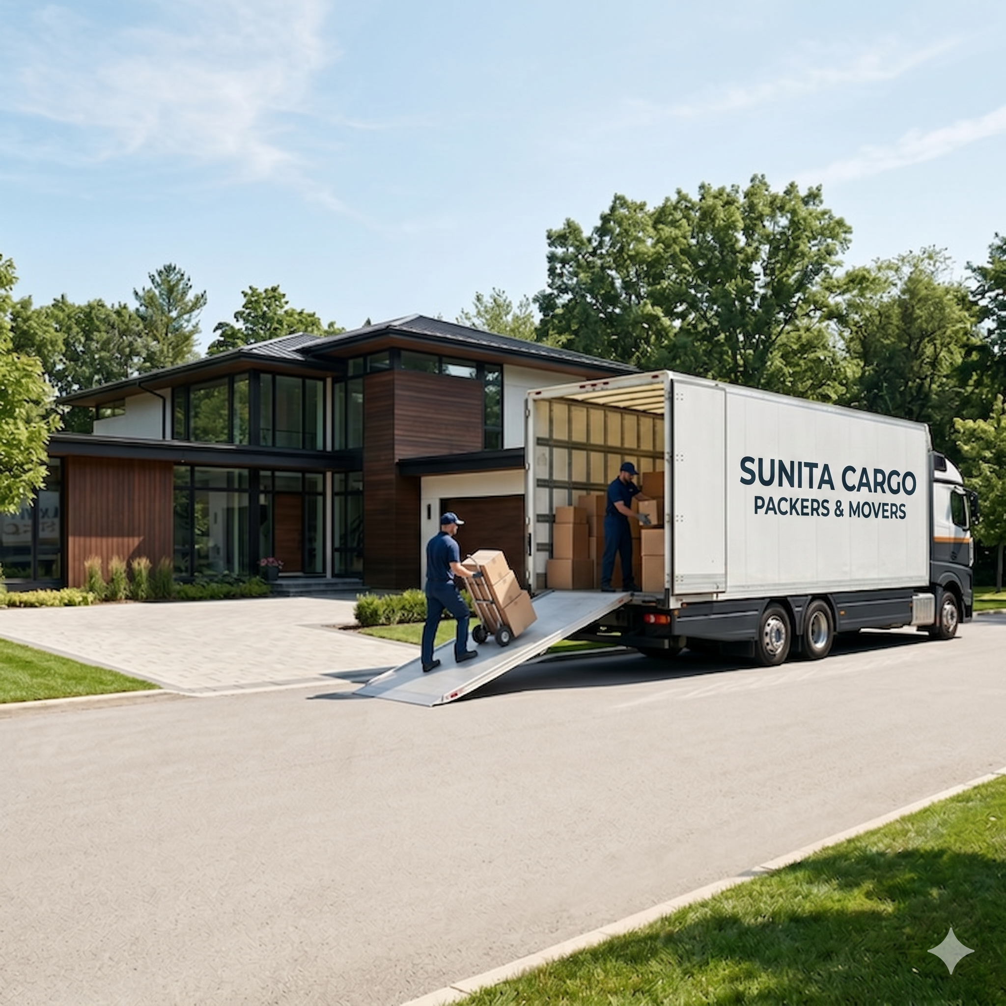 Sunita Cargo Packers and Movers Background